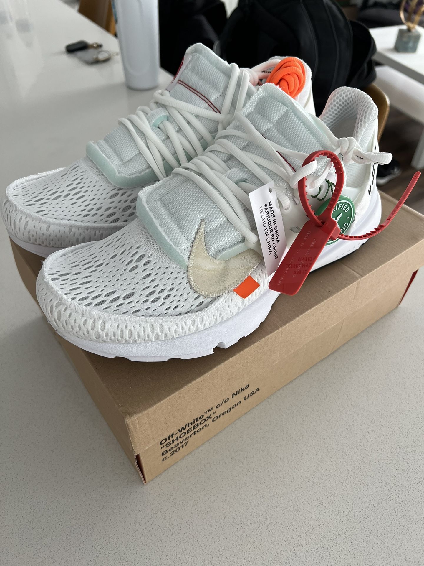off white presto sizing