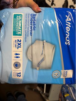 2x attends bariatric underwear  unisex