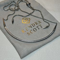 Kendra Scott “Scottie” Adjustable Necklace with Dust Bag