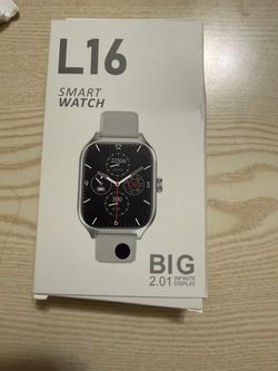 L16 Smart Watch 2.01 Infinite Display
