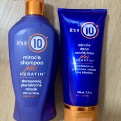“It’s A 10” Keratin Plus Shampoo & Conditioner Set- BRAND NEW