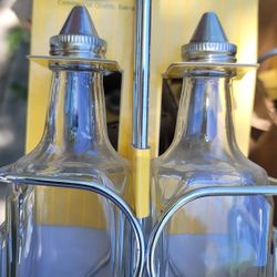 New Oil & Vinegar Set - Commercial Quality
