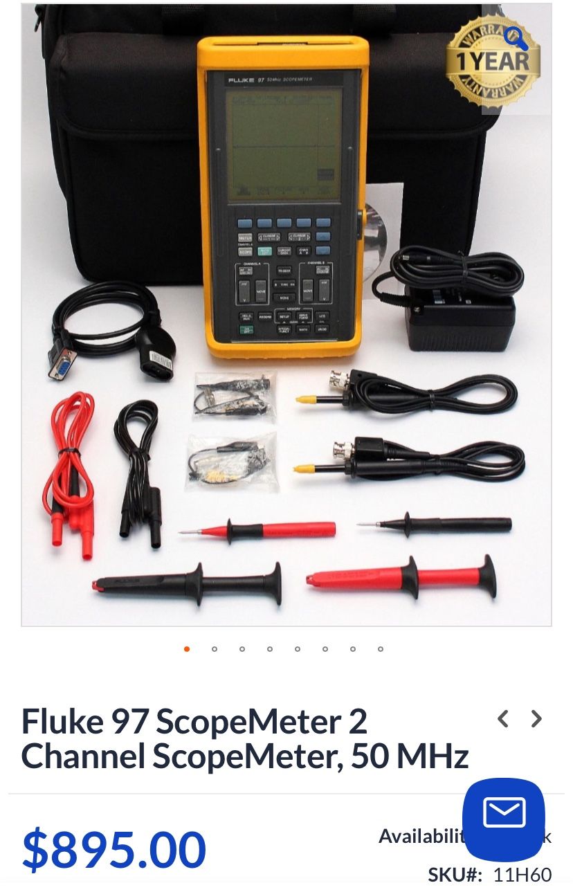 FLUKE 95 50mh SCOPEMETER