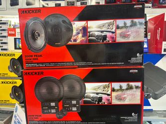 Kicker Speakers Package