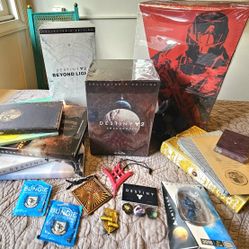 DESTINY RARE SEALED COLLECTION [Destiny, Destiny 2 Shadowkeep, Beyond Light Collector's Ghost Edition, Rare figures, Bungie Staff exclusive Rare Ps4]
