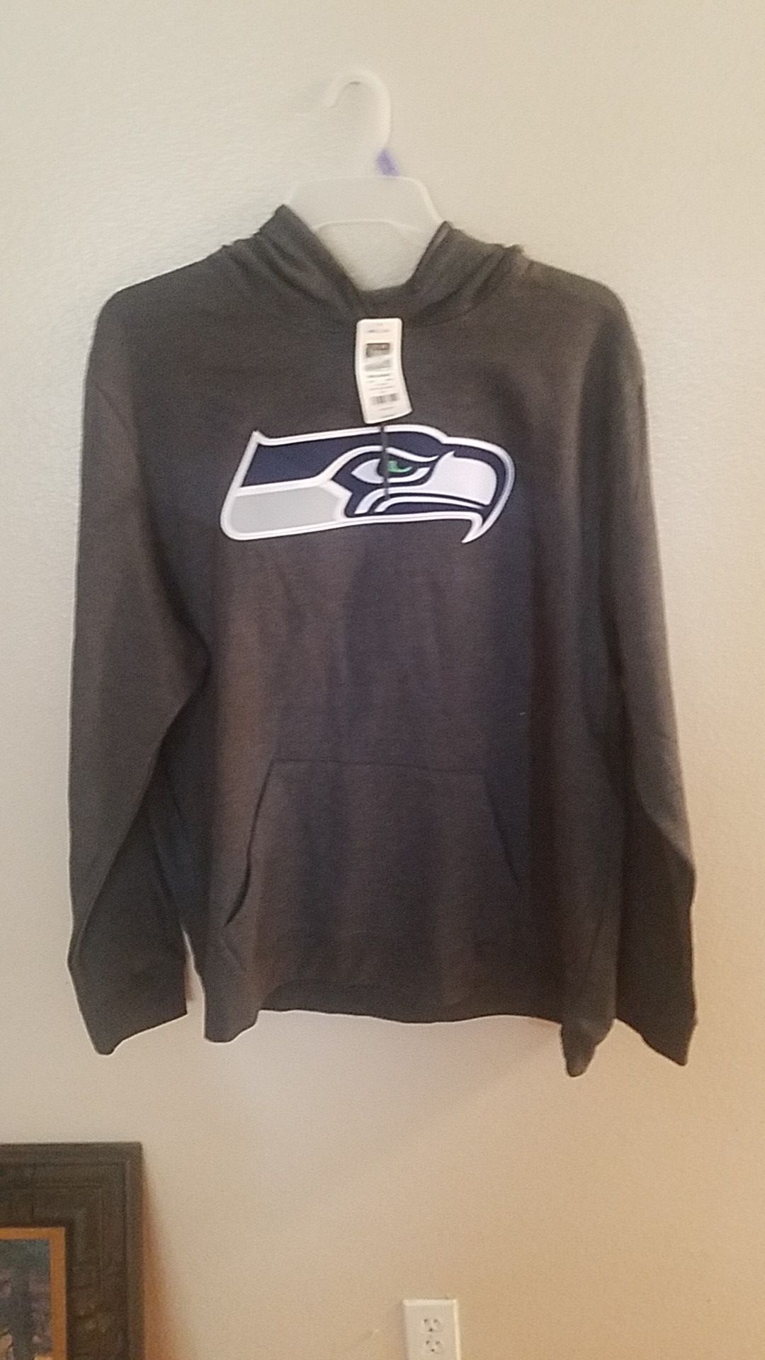 Mens seahawks hoodie and womens seahawk jersey