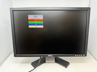 Dell E228WFPc 22" Widescreen LCD Monitor VGA DVI w/ Stand - Tested