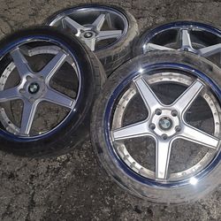 20" WHEELS BMW STAGGERED