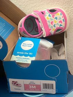 Stride rite baby girl shoes