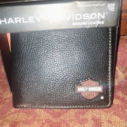 Harley Davidson Genuine Leather Wallet 