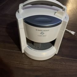 Black & Decker JW200 Lids Off Heavy Duty Automatic Electric Jar Opener *TESTED*