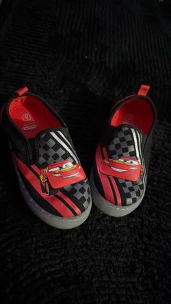 McQueen Cars slip on shoes size 9