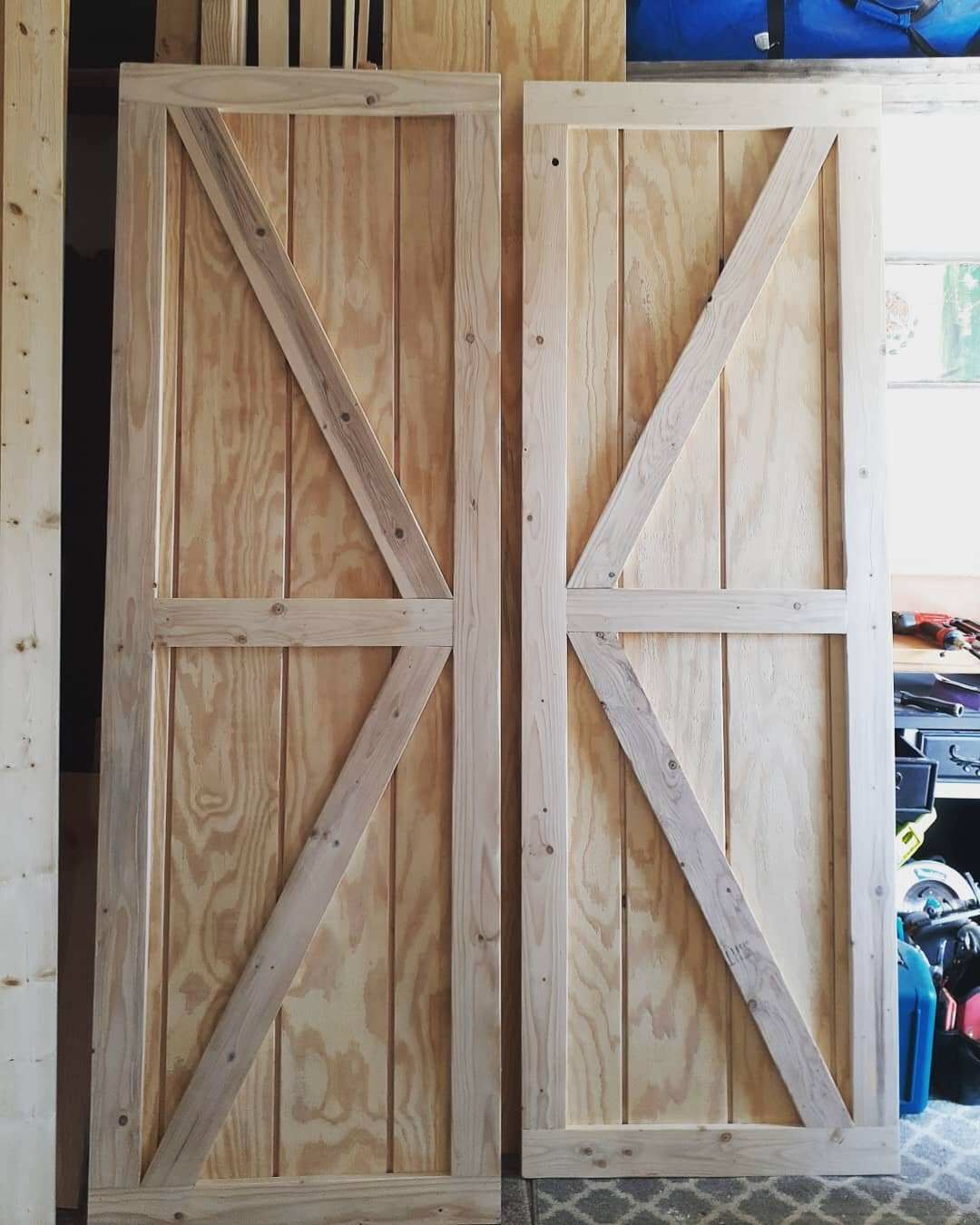 Wood Barn doors