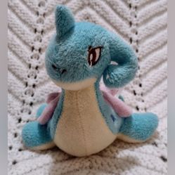 Pokemon Center Lapras Plush Original Toy Stuffed Animal 6” 2012 HTF Soft 