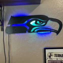 Seattle Seahawks Lighted wall Art