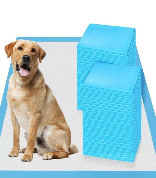 Dog Pads Thicken 6 Layers Heavy Absorbent 30"x36" Pet Training, Dog Pee,50 Count