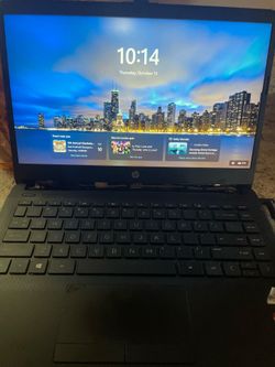 Hp laptop black