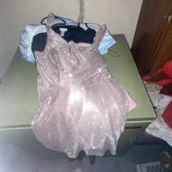 Pink Glittery Dress
