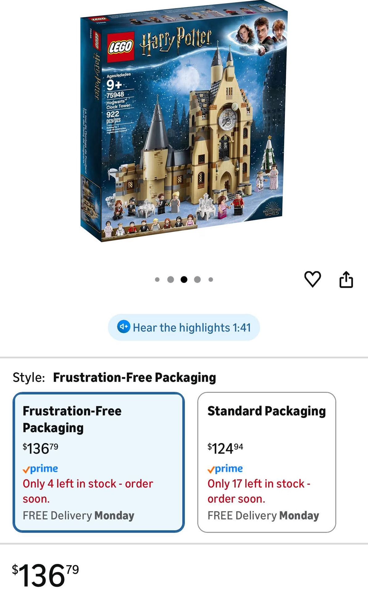 Harry Potter & Ghostbusters  lego sets 