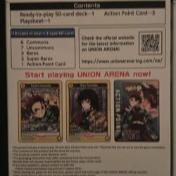 Union Arena Demon Slayer Starter Deck (English) – Brand New