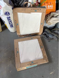 2 cases of new Celima 8 pc Ceramic Tile 17.76 in x 17.76 in 17.31 Sq. Ft Coverage