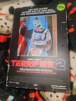 Neca Terrifier 2 Thanksgiving Special Art The Clown Ultimate figure
