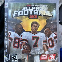All Pro Football 2k8 for PS3