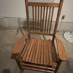 Solid Wood Rocking Chair 