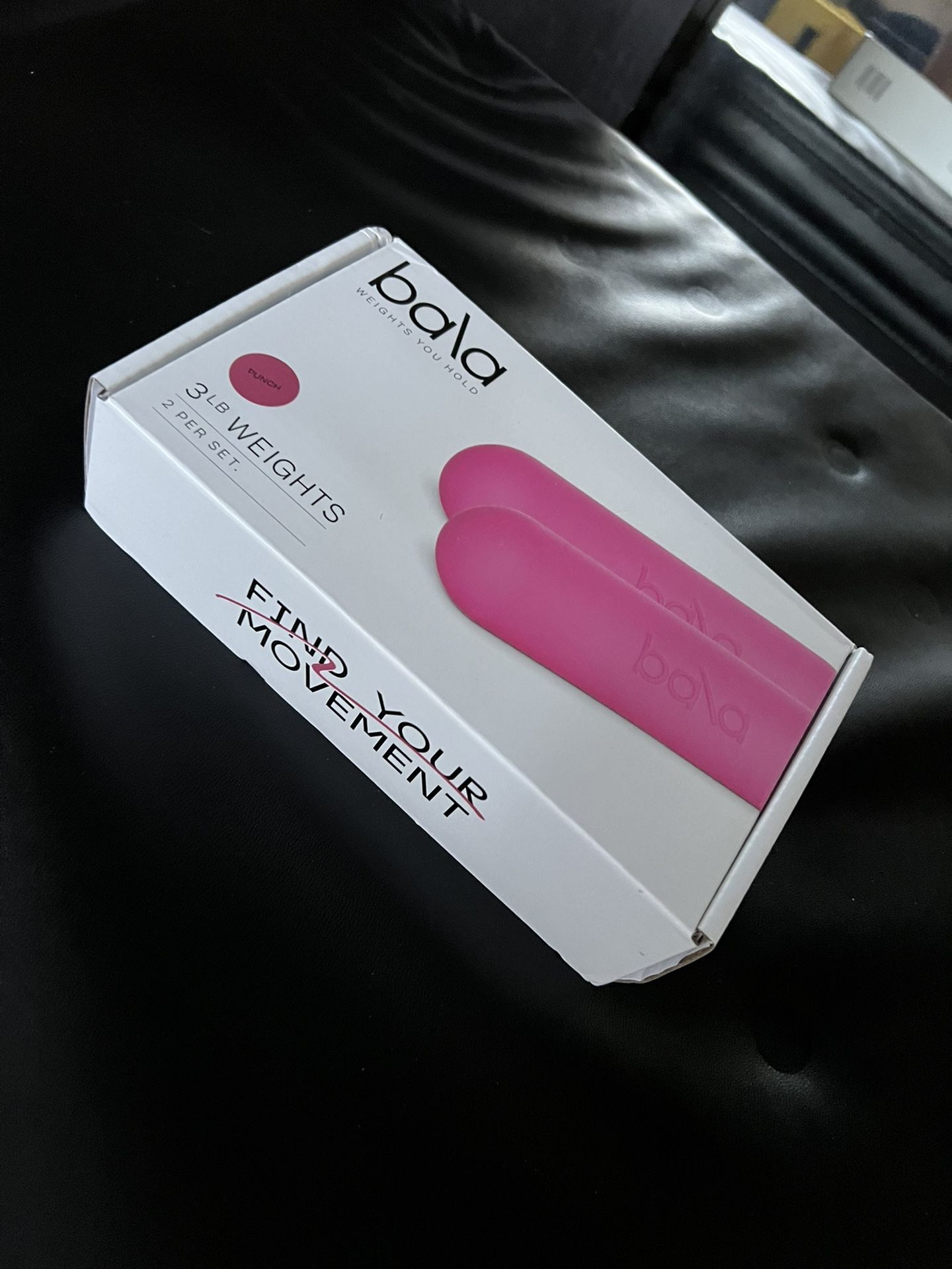 Bala Weights, Set Of 3 Pounds Each . New, Color:Blush