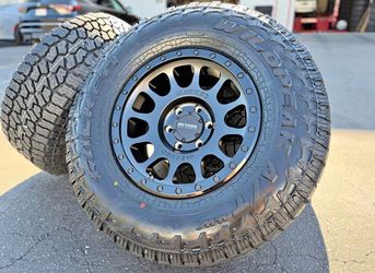 17x8.5 0mm 6x5.5 METHOD Wheels Toyota Tacoma 4Runner Tundra Sequoia Tires Rims