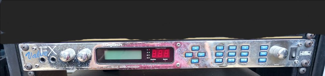 VINTAGE DIGITECH VALVE FX GUITAR PREAMP & SIGNAL PROCESSOR *READ THE DESCRIPTION & SEE ALL PICS*