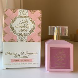 New Bottle Of Shams Pink blush Perfume