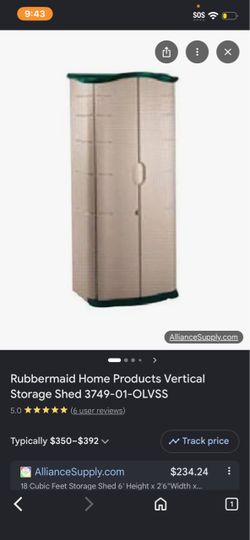 Rubbermaid small shed