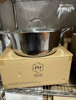 Princess House Cacerola De 6 qt. Tri- Ply Nueva 