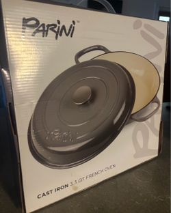 PARINI CAST IRON 3.3QT FRENCH OVEN