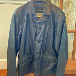 Vintage Wilsons Black Leather Jacket 