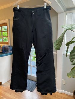 Planet Earth Ski/Snowboard Pants Size M - 30 X 29 Color Black 