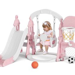 Baby Slide Swing Set