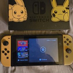 Let's Go Pikachu Switch