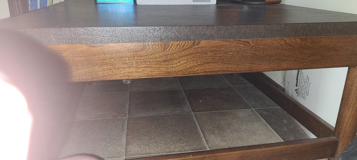 Mahogany Top Coffee Table