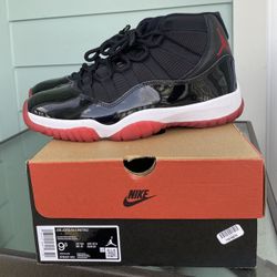 BRED 11’s JORDANS