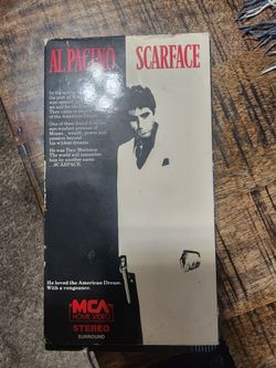 Scarface VHS Tapes