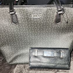Guess Purse With Wallet 