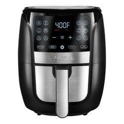 Gourmia 6 Quart Digital, 12 One-Touch Presets, Air Fryer With Recipe Book