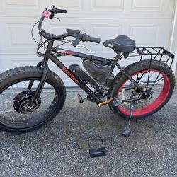 Soft playa This Year. Burning Man Electric Fat Tire Bike 