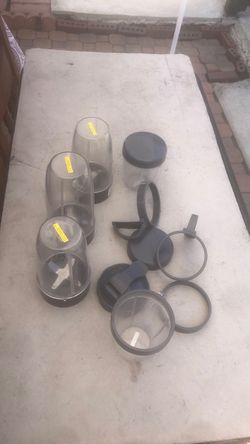 Nutribullet Cups, Blades, and Accessories