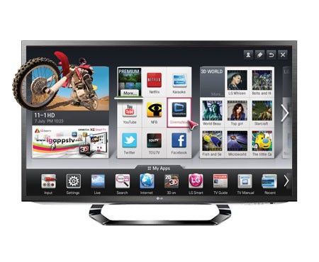 LIKE NEW LG 47LM6200 3D LED TV