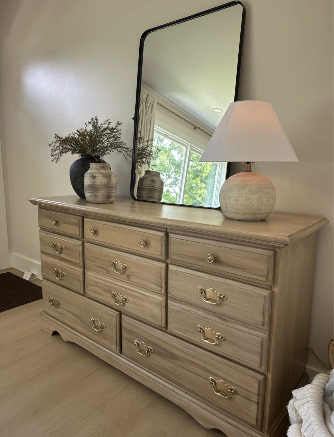 8 Drawer, Wood Dresser