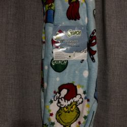 Grinch Blanket Brand New