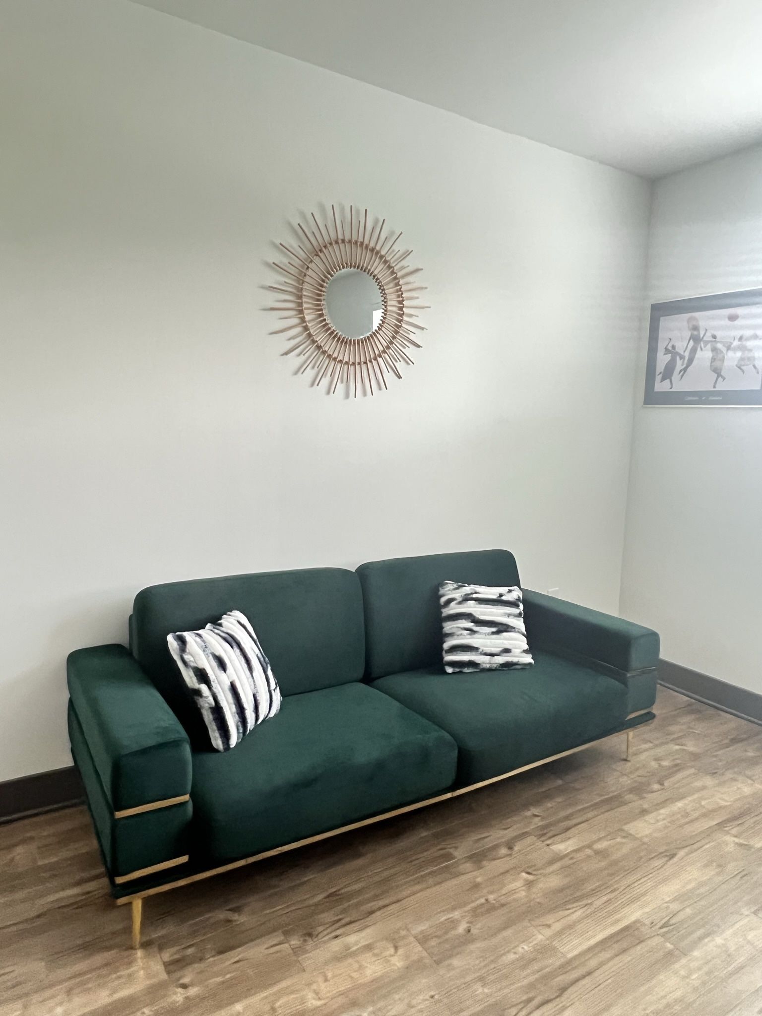Emerald Green Sofa
